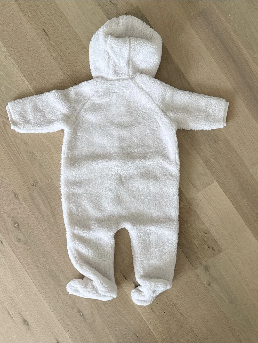 NWOT Polo Ralph Lauren Bear-Ear Teddy Fleece Bunting